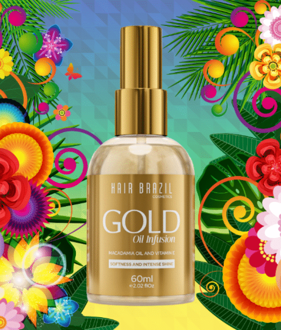 Hair Treatment Gold Oil Infusion